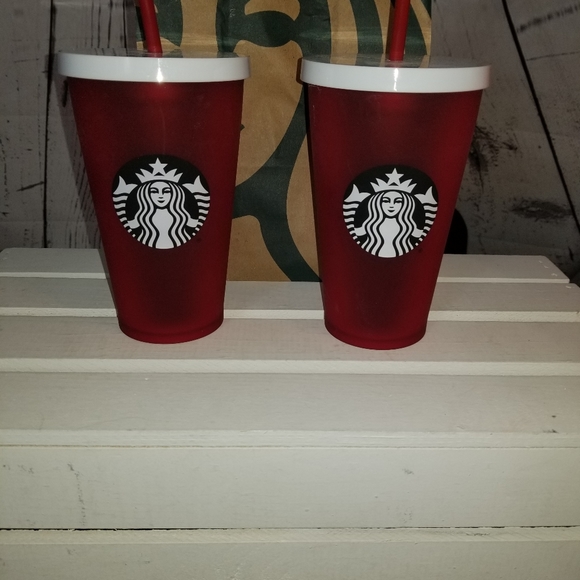 Nwt xmas Starbucks tumbler lot - Picture 3 of 4